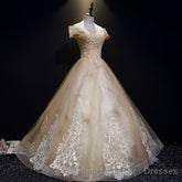 Floor Length Lace Up Princess Semi Formal Prom Dresses For Teens Pretty Semi Formal Prom Gowns